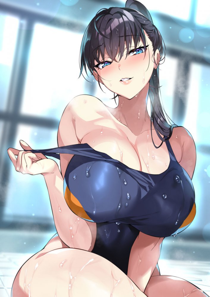【二次】競泳水着を着た女の子の画像　その１３